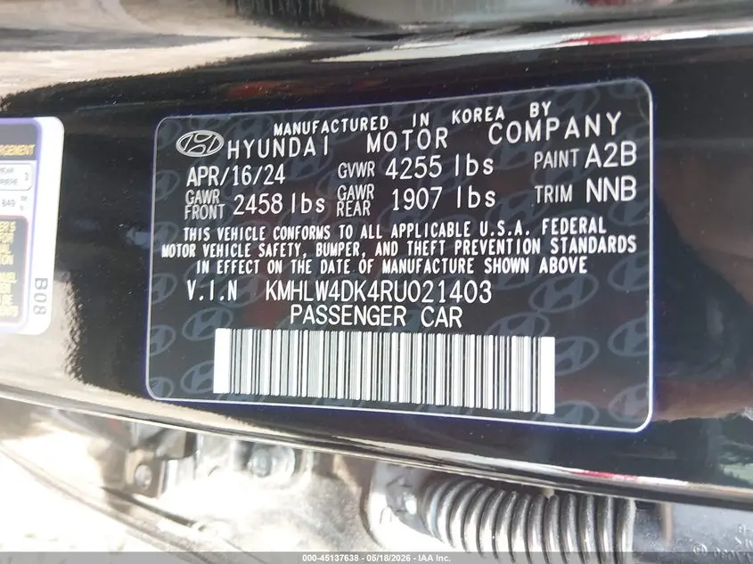 2024 HYUNDAI ELANTRA N  