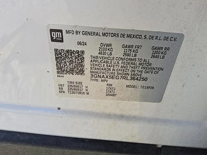 2024 CHEVROLET EQUINOX LS  
