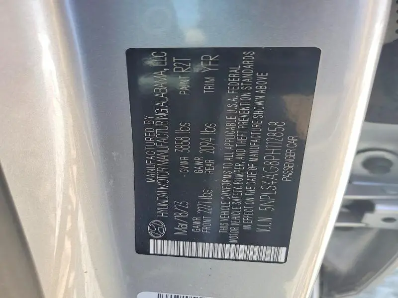2023 HYUNDAI ELANTRA SEL  