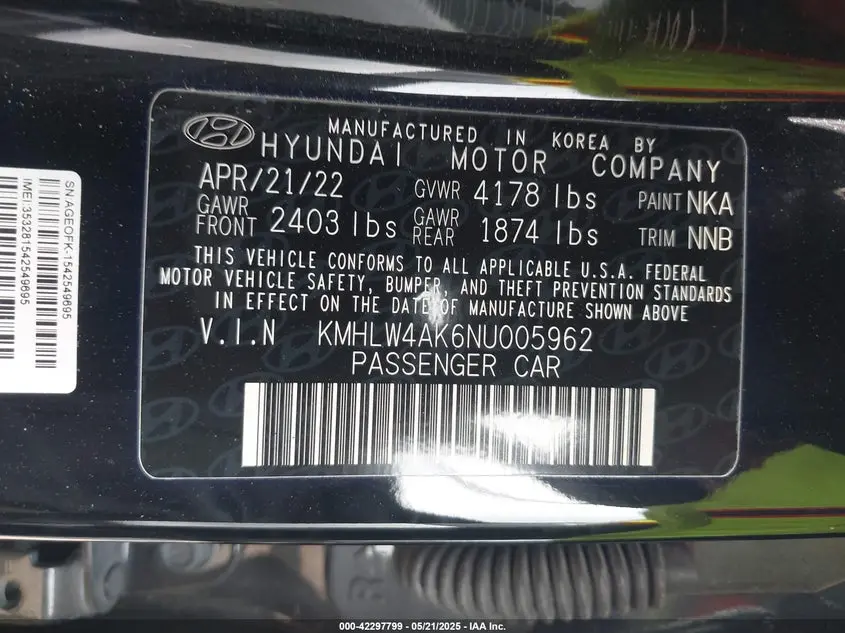 2022 HYUNDAI ELANTRA N  