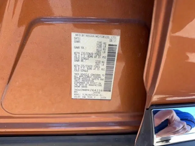 2015 NISSAN MURANO S  