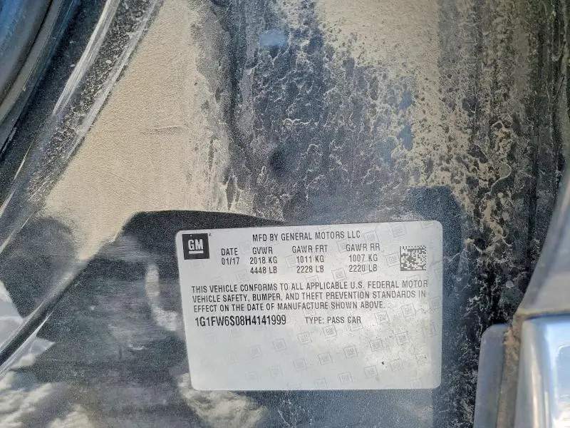 2017 CHEVROLET BOLT EV LT  