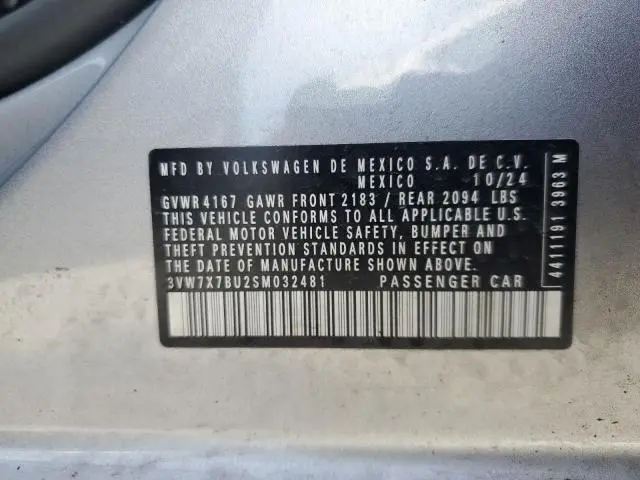 2025 VOLKSWAGEN JETTA SE  