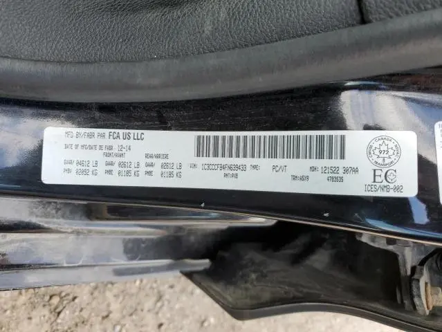 2015 CHRYSLER 200 LX  
