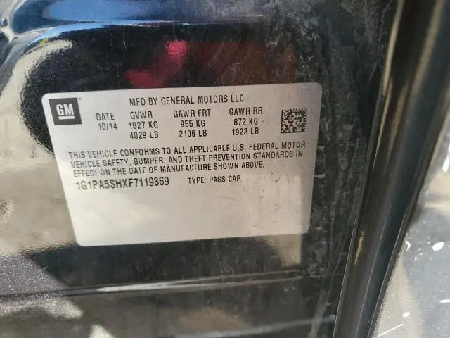 2015 CHEVROLET CRUZE LS  