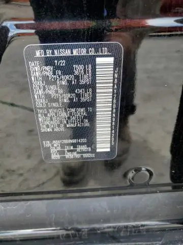 2022 NISSAN ARMADA SL  