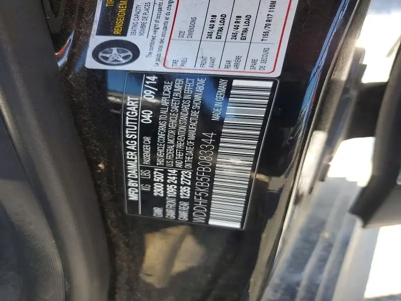 2015 MERCEDES-BENZ E 350  