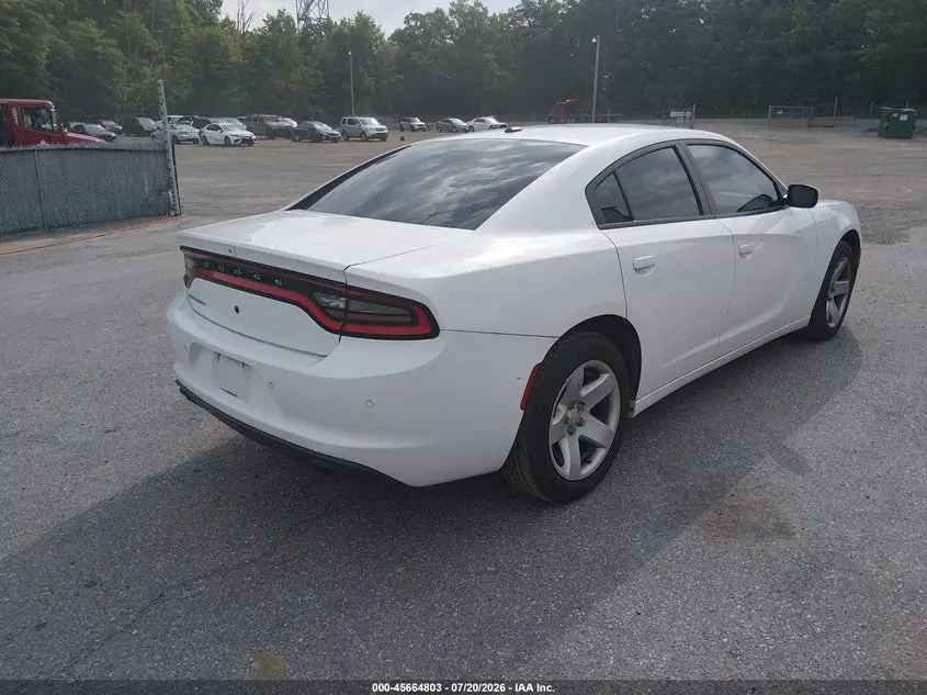 2019 DODGE CHARGER POLICE RWD