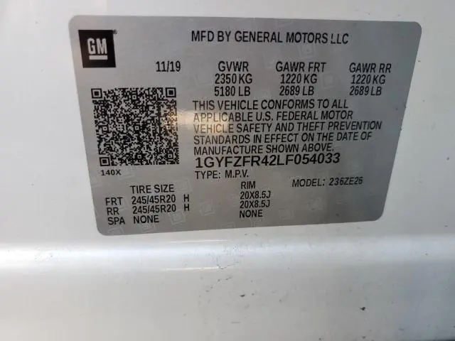 2020 CADILLAC XT4 SPORT