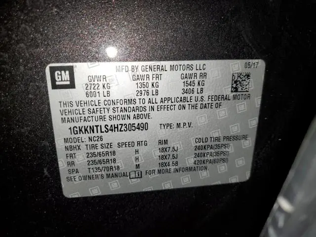 2017 GMC ACADIA ALL TERRAIN  