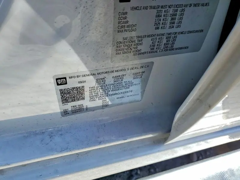 2024 GMC SIERRA K1500 DENALI  