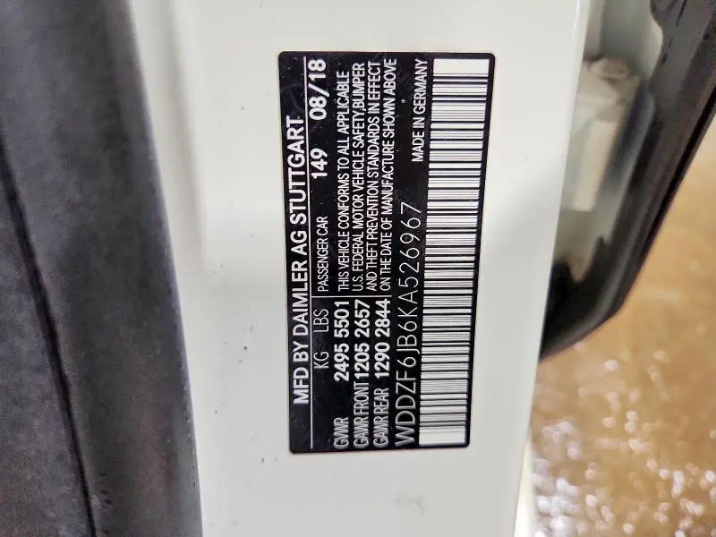 2019 MERCEDES-BENZ E 450 4MATIC  