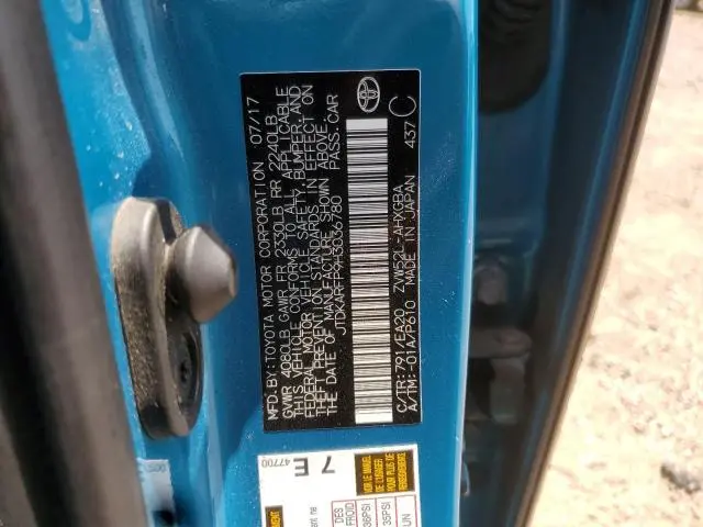 2017 TOYOTA PRIUS PRIME   