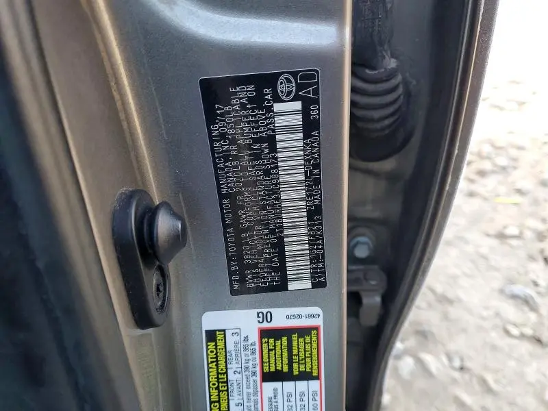 2018 TOYOTA COROLLA L  