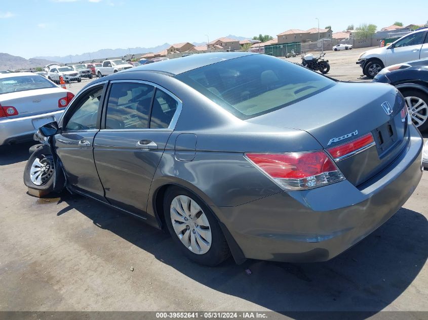 2012 HONDA ACCORD 2.4 LX