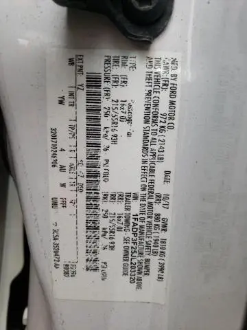2018 FORD FOCUS SE  