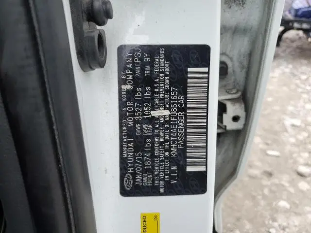 2015 HYUNDAI ACCENT GLS  