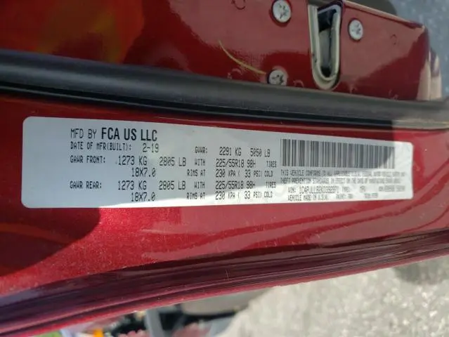 2019 JEEP CHEROKEE LATITUDE PLUS  