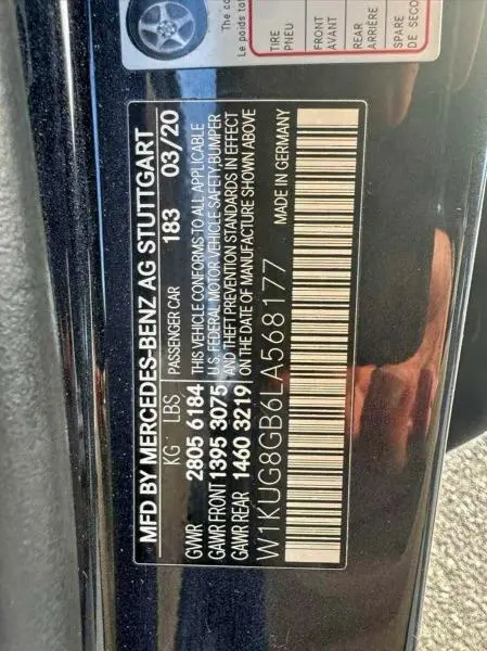 2020 MERCEDES-BENZ S 560 4MATIC  