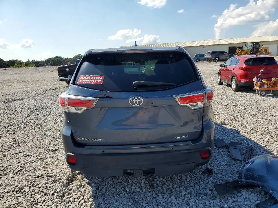 2016 TOYOTA HIGHLANDER LIMITED  