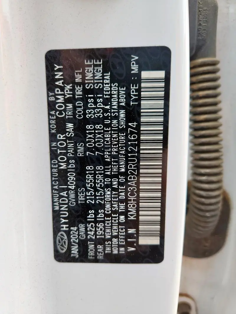 2024 HYUNDAI KONA SEL