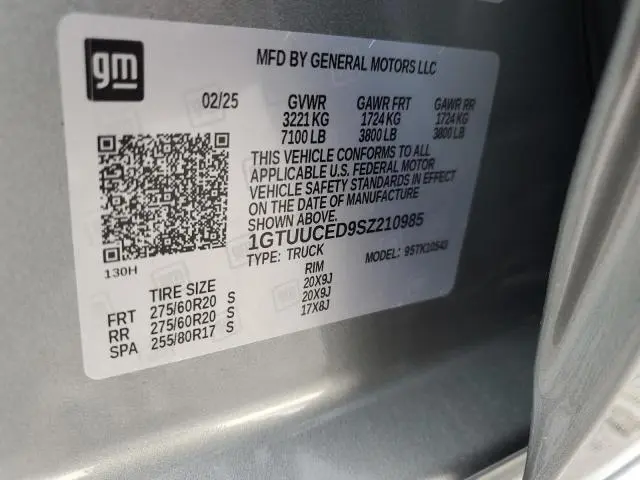 2025 GMC SIERRA K1500 ELEVATION  