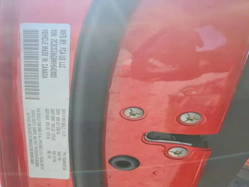 2021 DODGE CHALLENGER SXT  