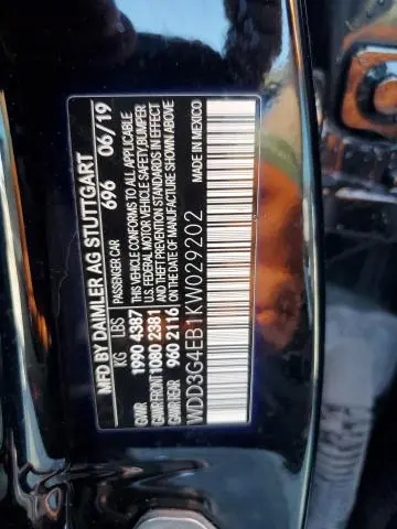 2019 MERCEDES-BENZ A 220  