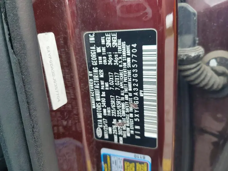 2018 KIA SORENTO LX  