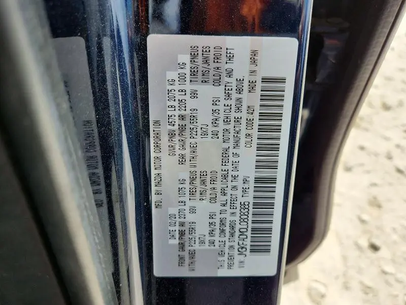 2020 MAZDA CX-5 GRAND TOURING  