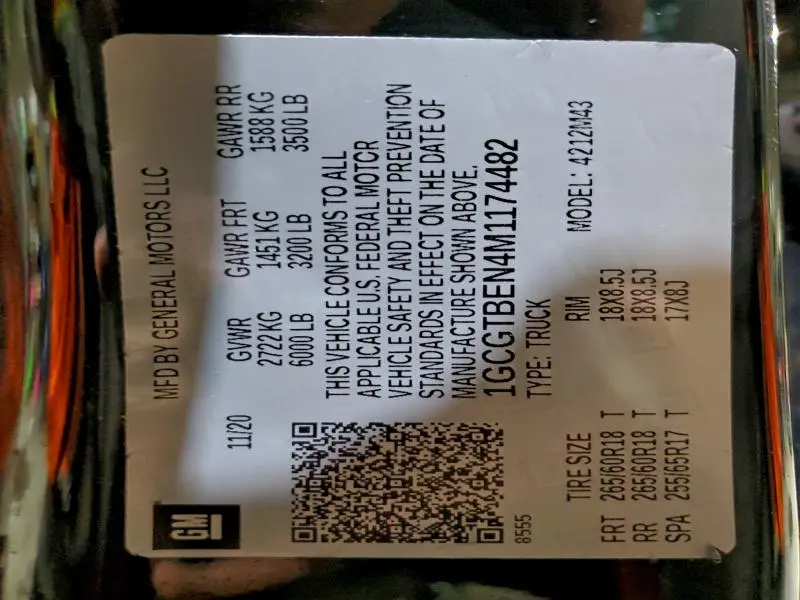 2021 CHEVROLET COLORADO   