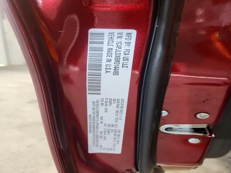 2021 JEEP CHEROKEE LIMITED  