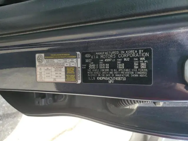 2018 KIA SPORTAGE EX  