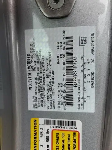 2025 FORD MUSTANG GT