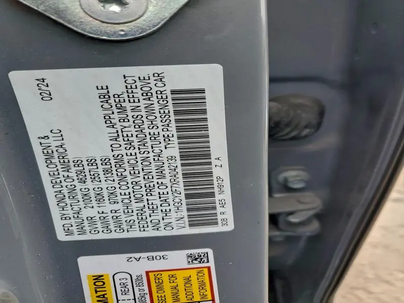 2024 HONDA ACCORD HYBRID SPORT-L  
