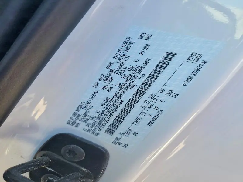 2024 FORD F150 STX  