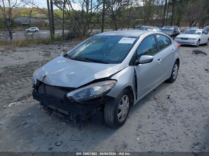 2015 KIA FORTE LX