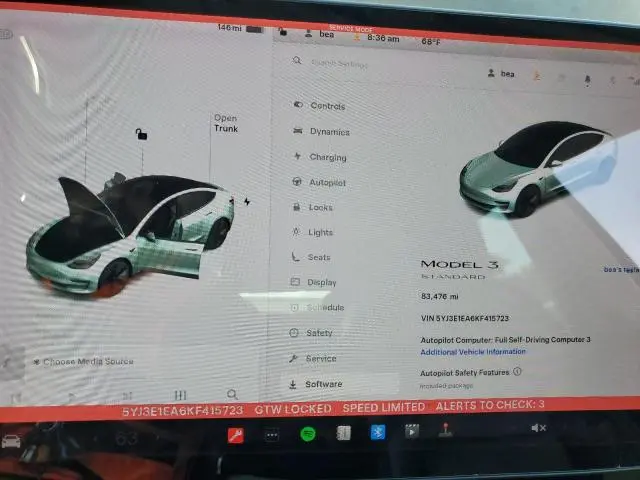 2019 TESLA MODEL 3   