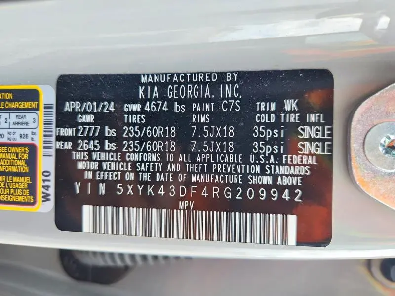 2024 KIA SPORTAGE SX  