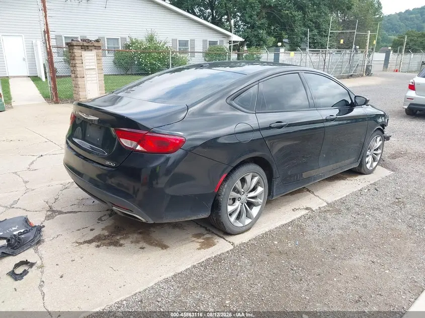 2016 CHRYSLER 200 S