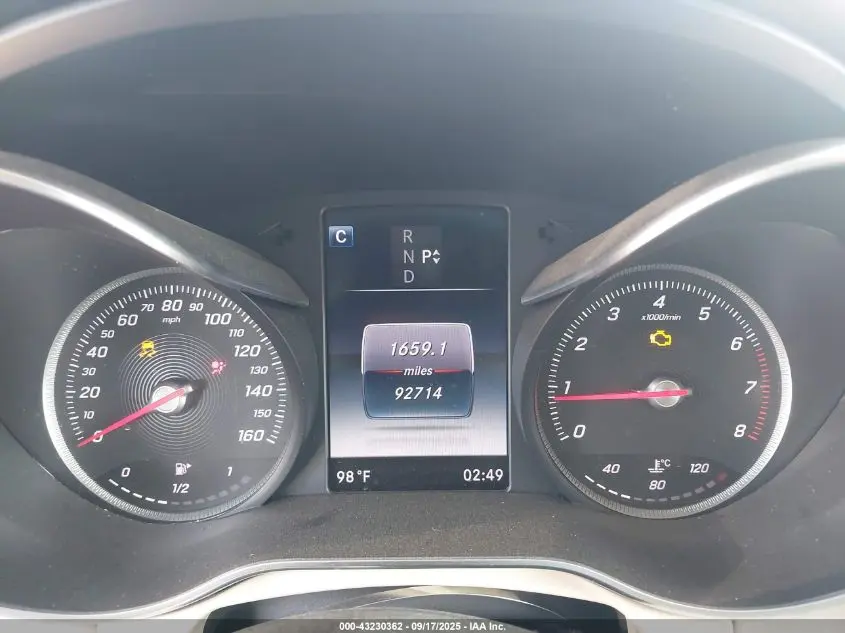 2017 MERCEDES-BENZ GLC 300 4MATIC