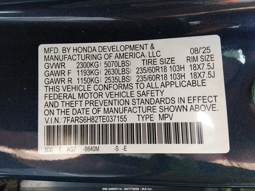 2026 HONDA CR-V HYBRID AWD SPORT-L