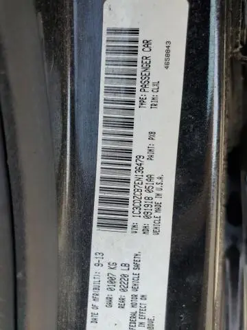 2014 DODGE AVENGER SXT  