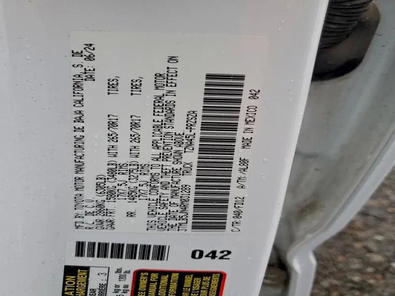 2024 TOYOTA TACOMA DOUBLE CAB  