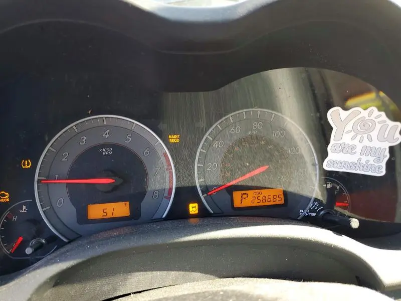 2010 TOYOTA COROLLA S  