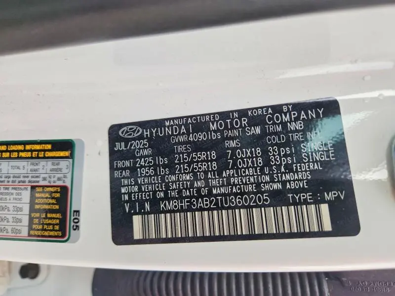 2026 HYUNDAI KONA SEL SPORT  