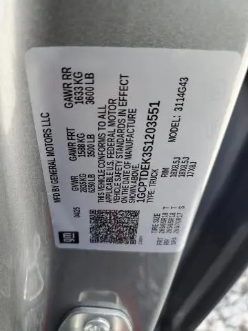 2025 CHEVROLET COLORADO Z71  