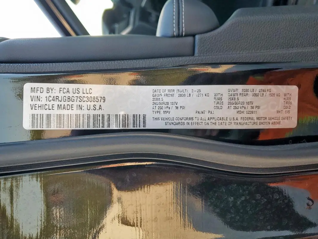 2025 JEEP GRAND CHEROKEE LIMITED  