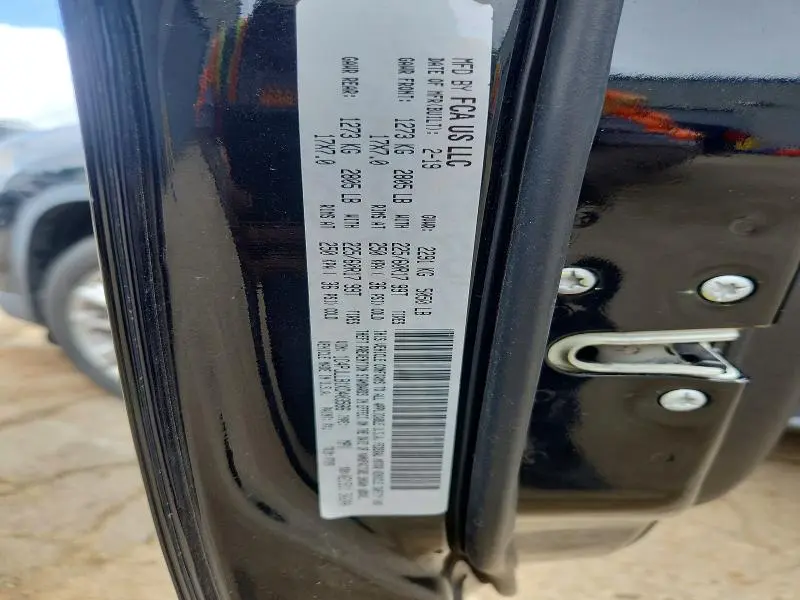 2019 JEEP CHEROKEE LATITUDE PLUS  