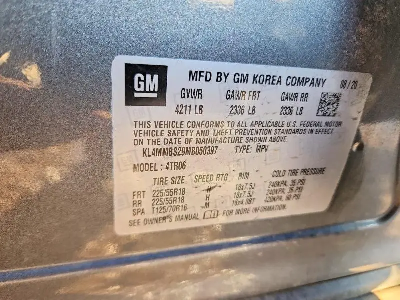 2021 BUICK ENCORE GX PREFERRED  